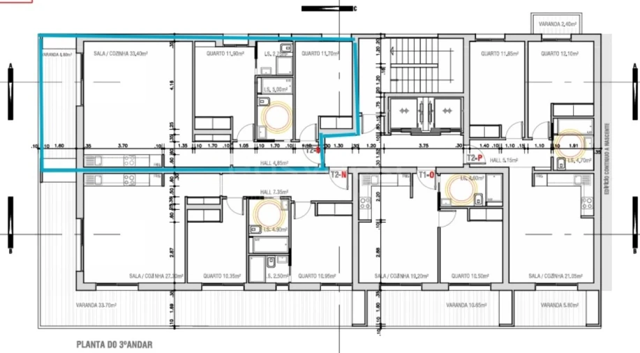 Apartamento T2 para Venda em Monte Gordo Foto 13