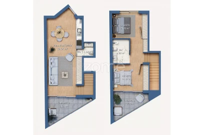 Apartamento T2 para Venda em Santa Marinha e São Pedro da Afurada