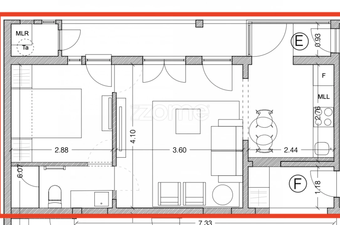 Apartamento T1 para Arrendamento em Matosinhos e Leça da Palmeira Foto 18