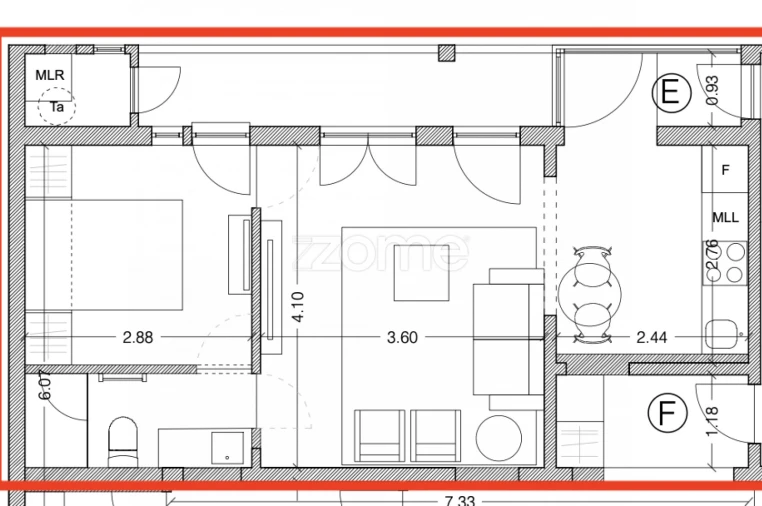 Apartamento T1 para Arrendamento em Matosinhos e Leça da Palmeira Foto 18