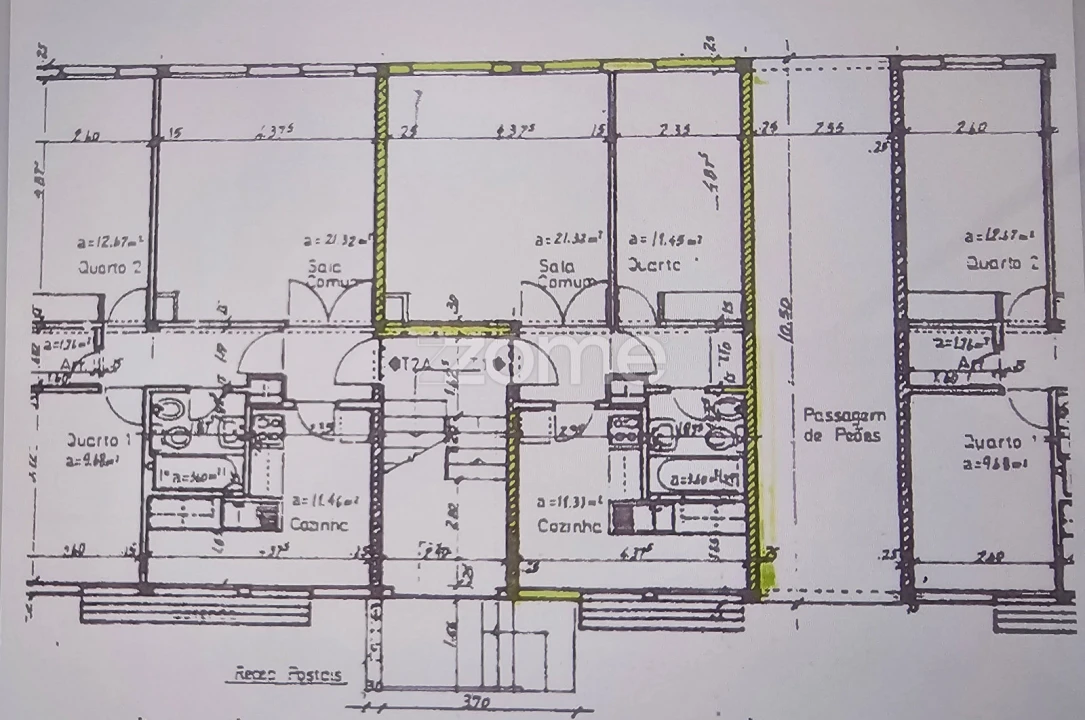 Apartamento T1 para Venda em Carcavelos e Parede Foto 23