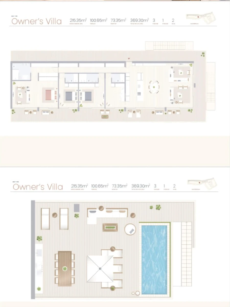 Apartamento T4 para Venda em Lagoa e Carvoeiro Planta 1