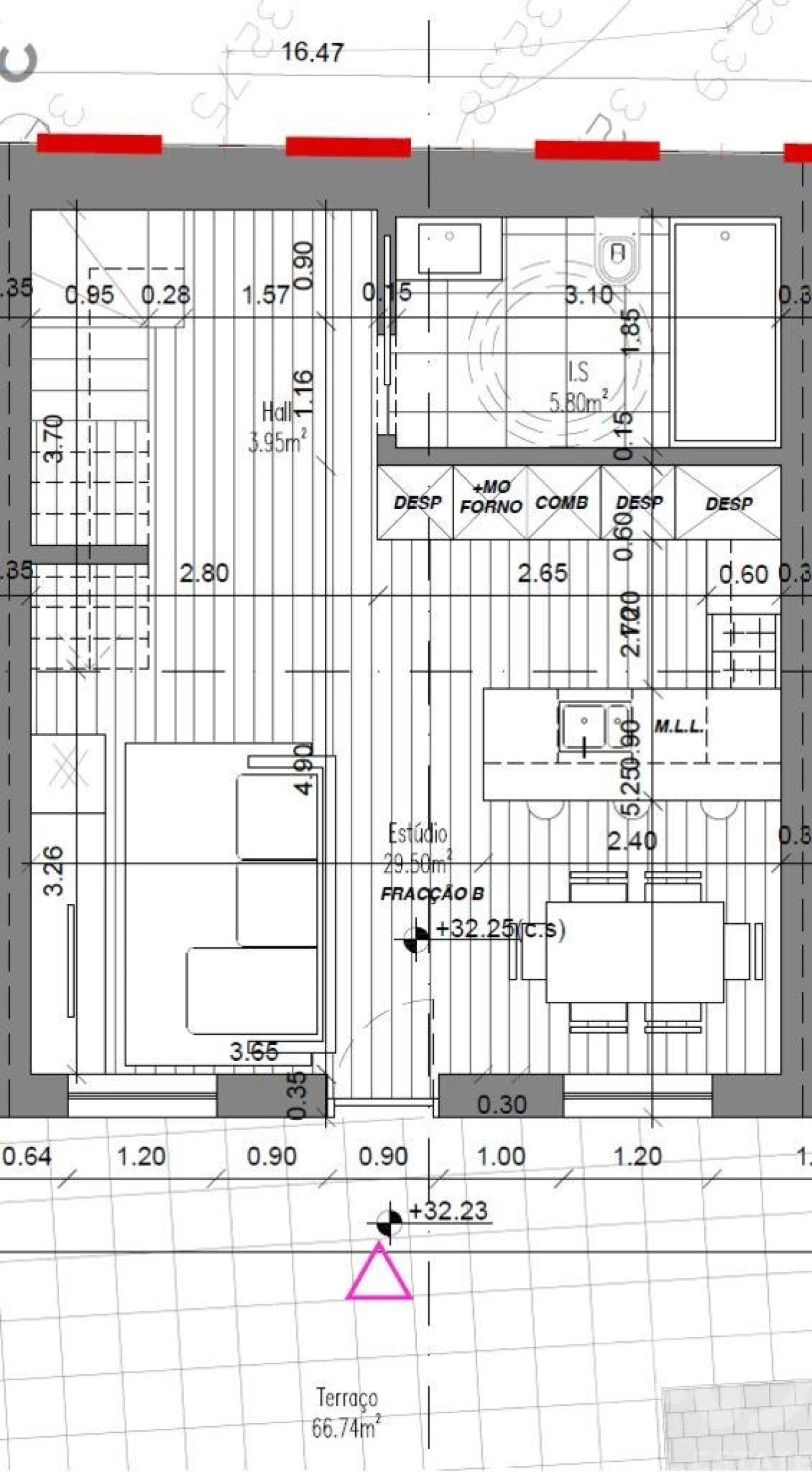 Moradia T2 para Venda em Ventosa Foto 3
