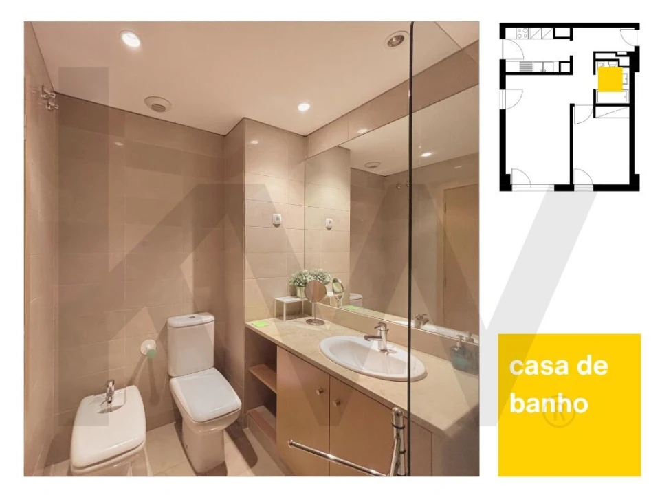 Apartamento T1 para Arrendamento em Parque das Nações Foto 16