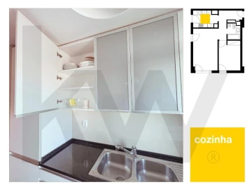 Apartamento T1 para Arrendamento em Parque das Nações