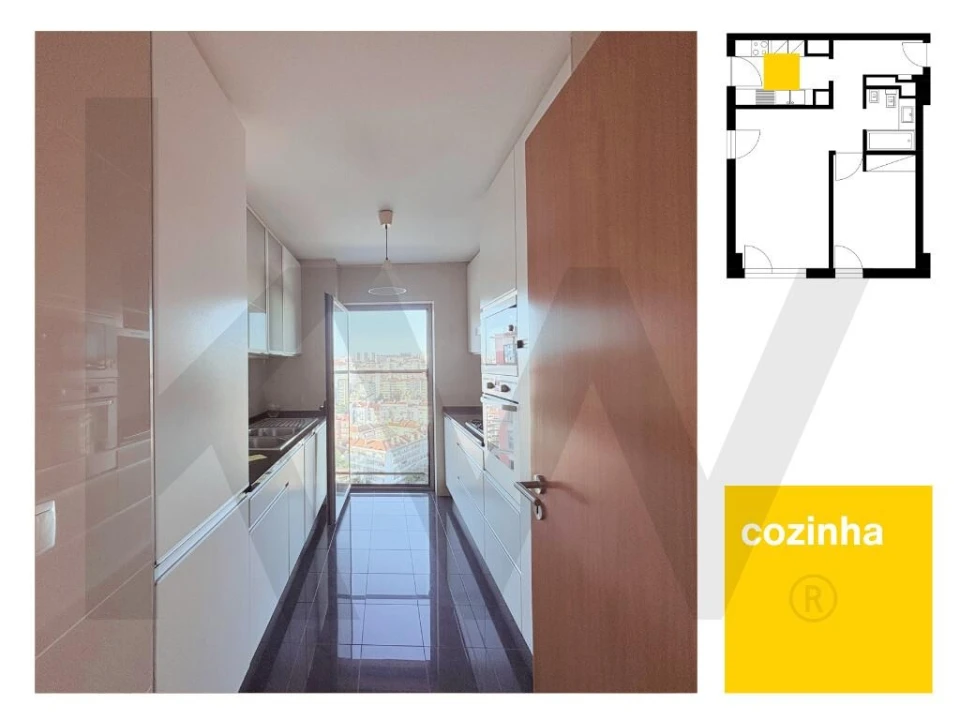 Apartamento T1 para Arrendamento em Parque das Nações Foto 17