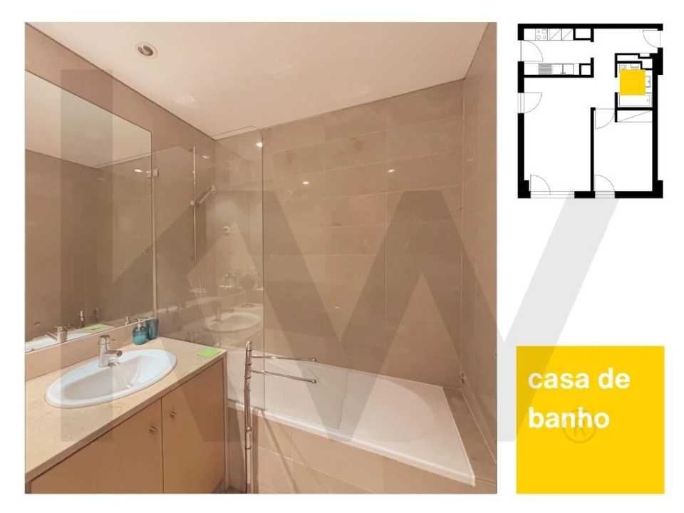 Apartamento T1 para Arrendamento em Parque das Nações Foto 15