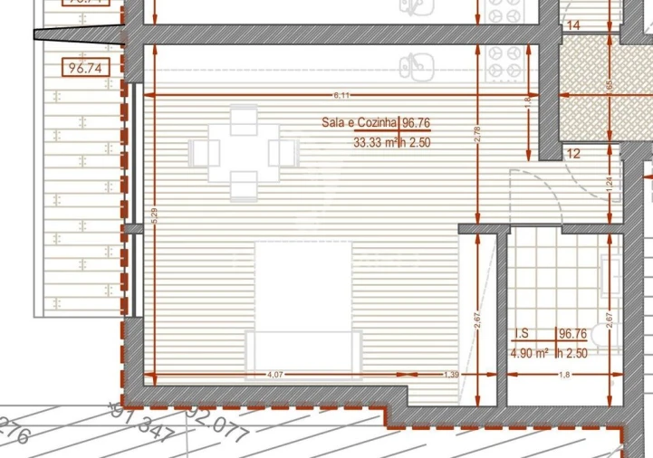 Apartamento T1 para Venda em Água Longa Foto 6