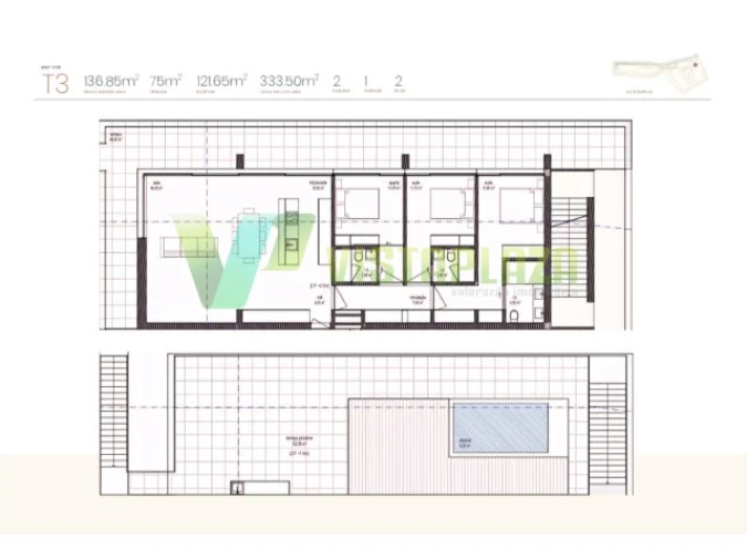Apartamento T3 para Venda em Lagoa e Carvoeiro Foto 35
