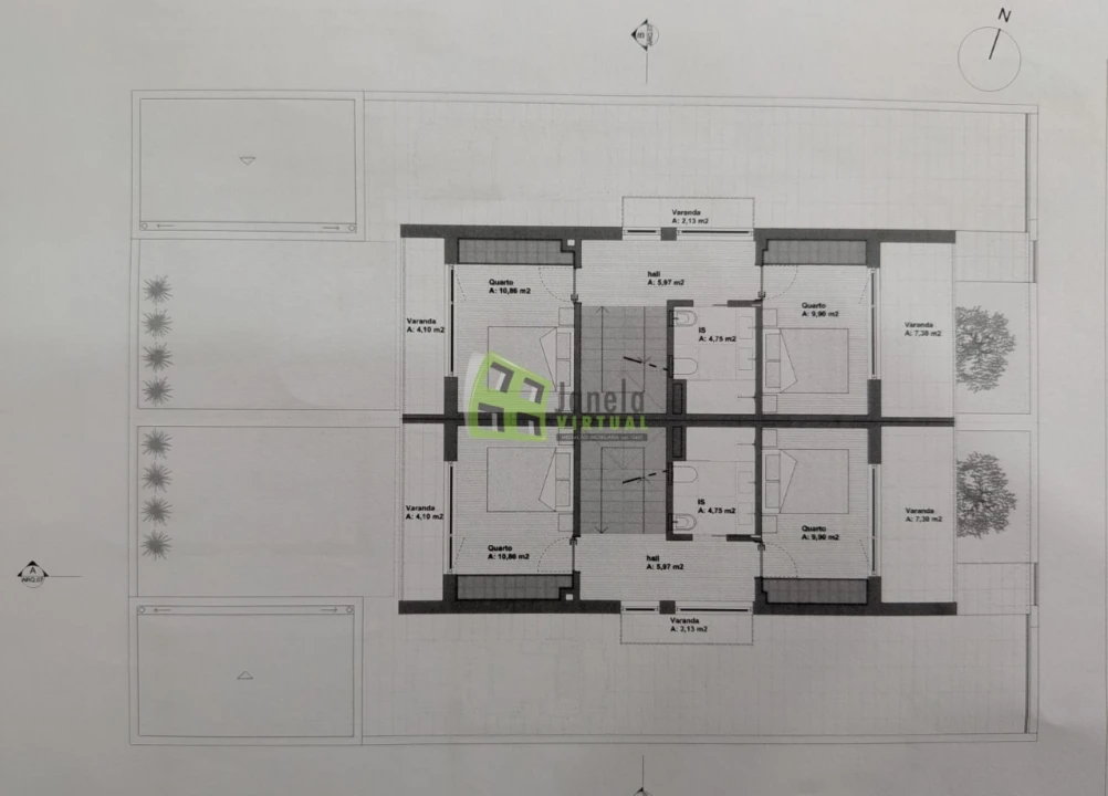 Moradia T3 para Venda em Quinta do Conde Planta 2