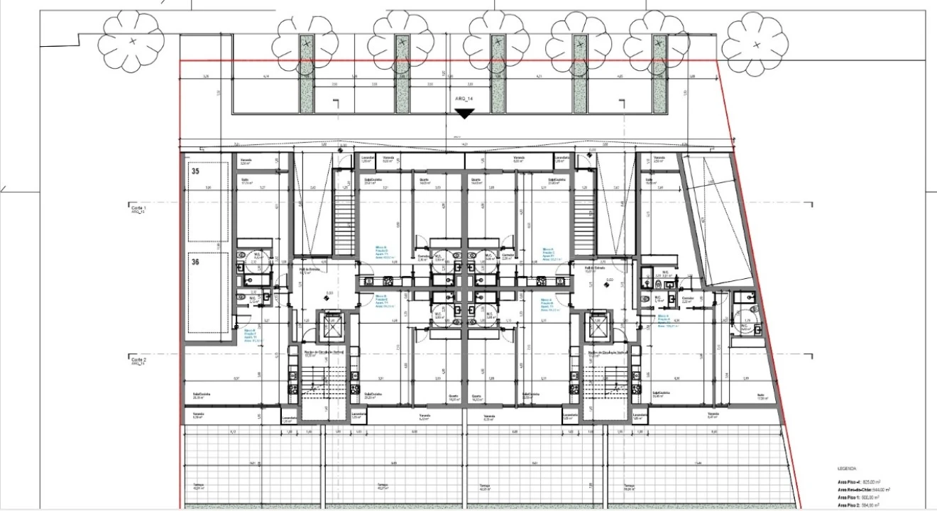 Apartamento T2 para Venda em Esgueira Planta 2