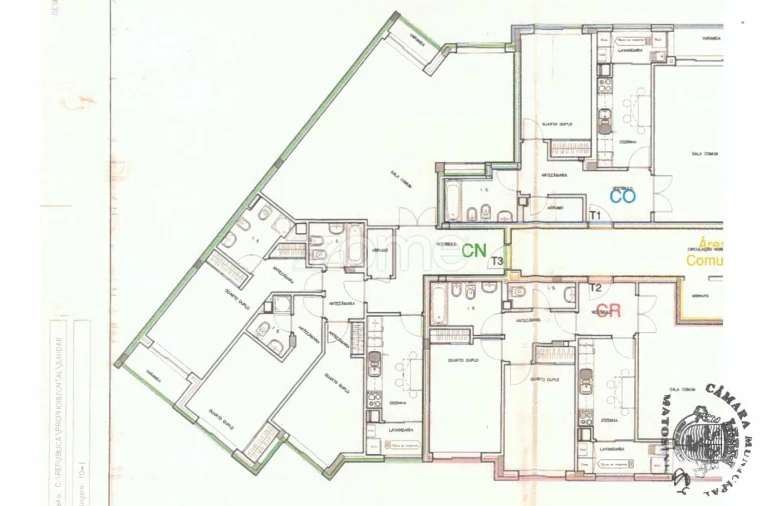 Apartamento T3 para Venda em Matosinhos e Leça da Palmeira Planta 2