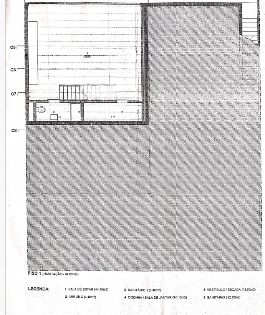 Moradia T4 para Venda em Bico Planta 2