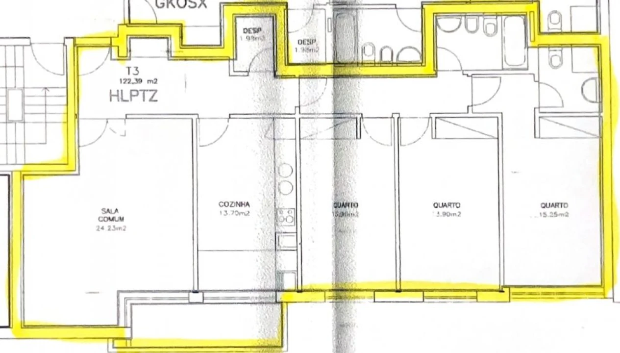 Apartamento T3 para Venda em Rio Tinto Foto 34