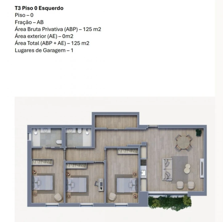 Apartamento T3 para Venda em Oliveira do Bairro Foto 17