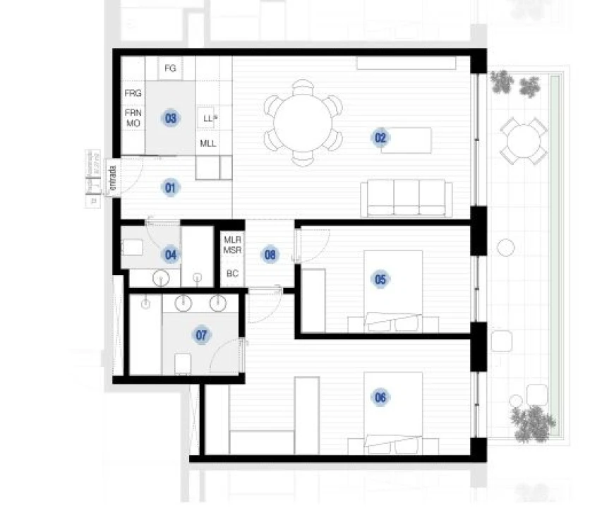 Apartamento T2 para Venda em Canidelo Foto 12