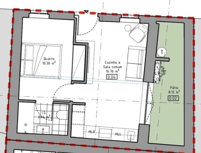 Moradia T1 para Venda em Faro (Sé e São Pedro) Foto 22
