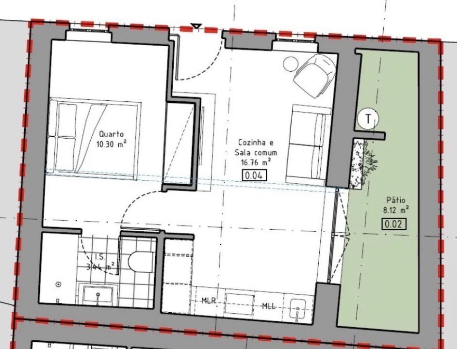 Moradia T1 para Venda em Faro (Sé e São Pedro) Foto 22