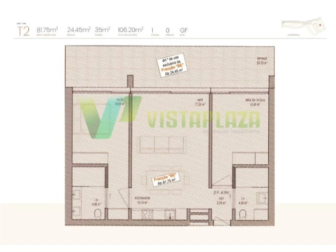 Apartamento T2 para Venda em Lagoa e Carvoeiro Foto 35