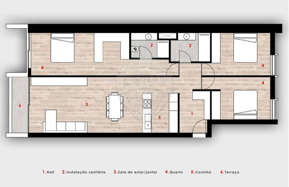 Apartamento T3 para Venda em Ferreiros, Prozelo e Besteiros Foto 31