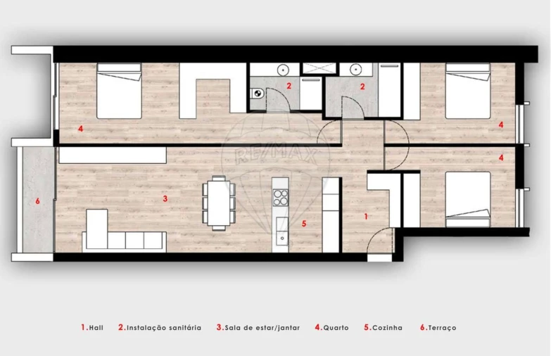 Apartamento T3 para Venda em Ferreiros, Prozelo e Besteiros Foto 31