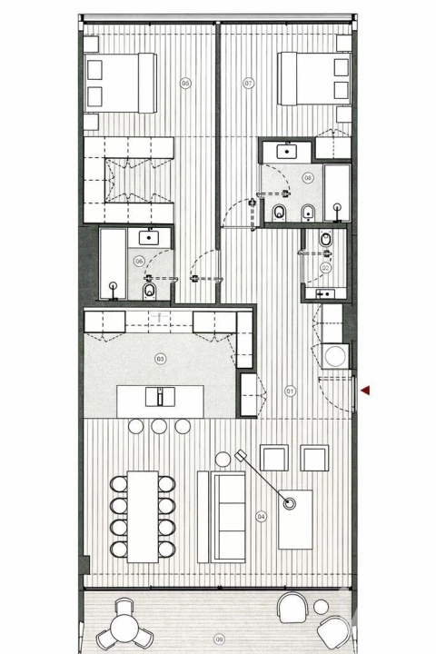 Apartamento T2 para Venda em Santo António
