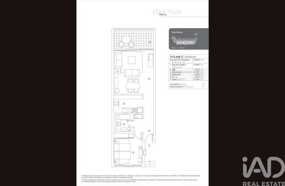 Apartamento T1 para Venda em Portimão Foto 40