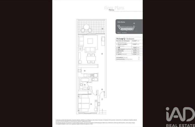 Apartamento T1 para Venda em Portimão Foto 40