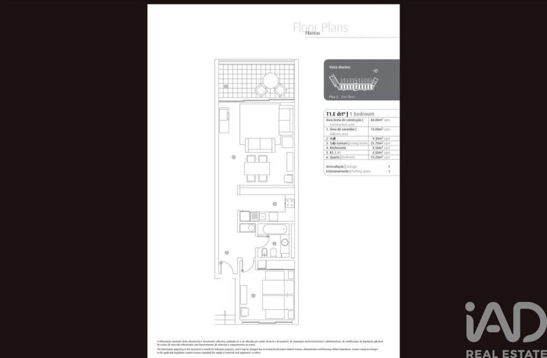Apartamento T1 para Venda em Portimão Foto 40