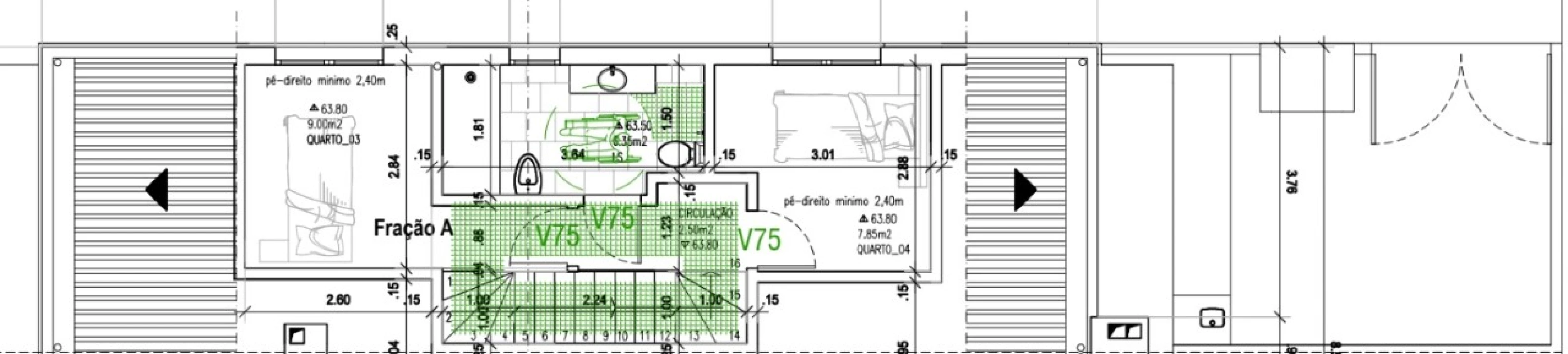 Moradia T4 para Venda em Fernao Ferro Planta 3