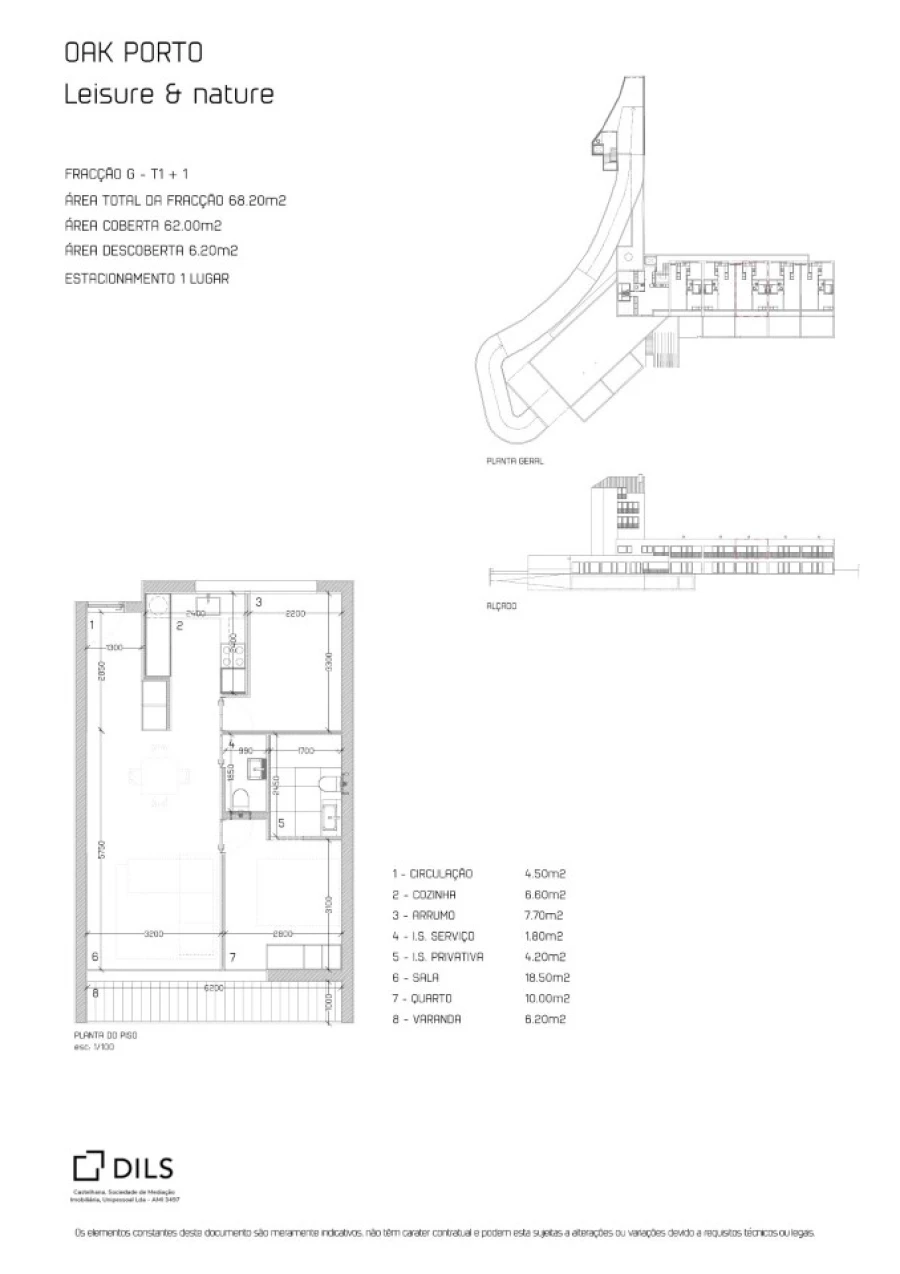 Apartamento T1 para Venda em Cedofeita, Santo Ildefonso, Sé, Miragaia, São Nicolau e Vitória Planta 1