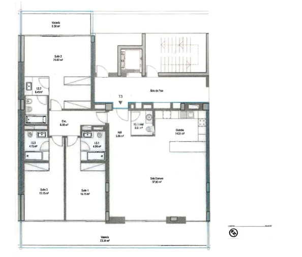 Apartamento T3 para Venda em Quarteira Foto 24