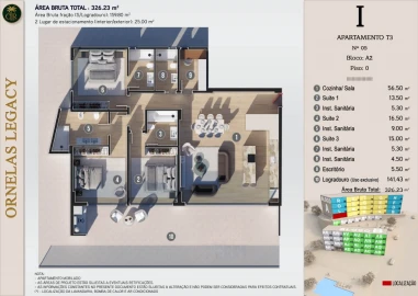 Apartamento T3 para Venda em Calheta