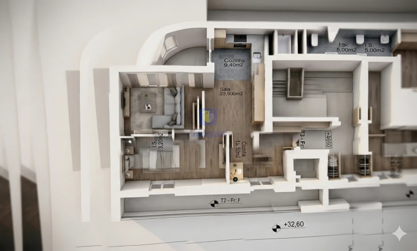 Apartamento T3 para Venda em Caldas da Rainha - Santo Onofre e Serra do Bouro Foto 7