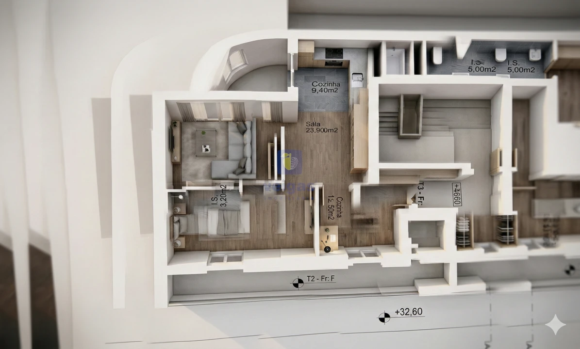 Apartamento T3 para Venda em Caldas da Rainha - Santo Onofre e Serra do Bouro Foto 2