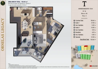 Apartamento T2 para Venda em Calheta
