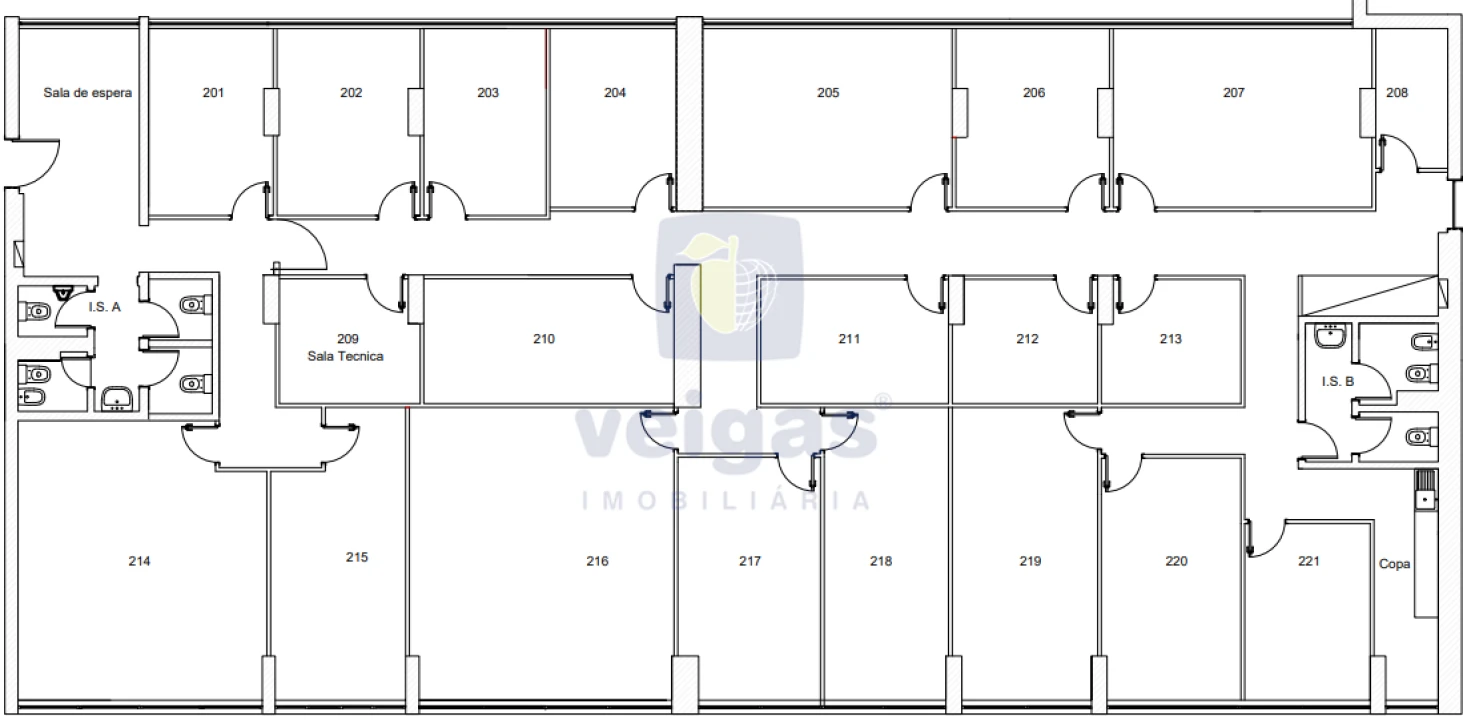 Escritório para Arrendamento em Areeiro Foto 22