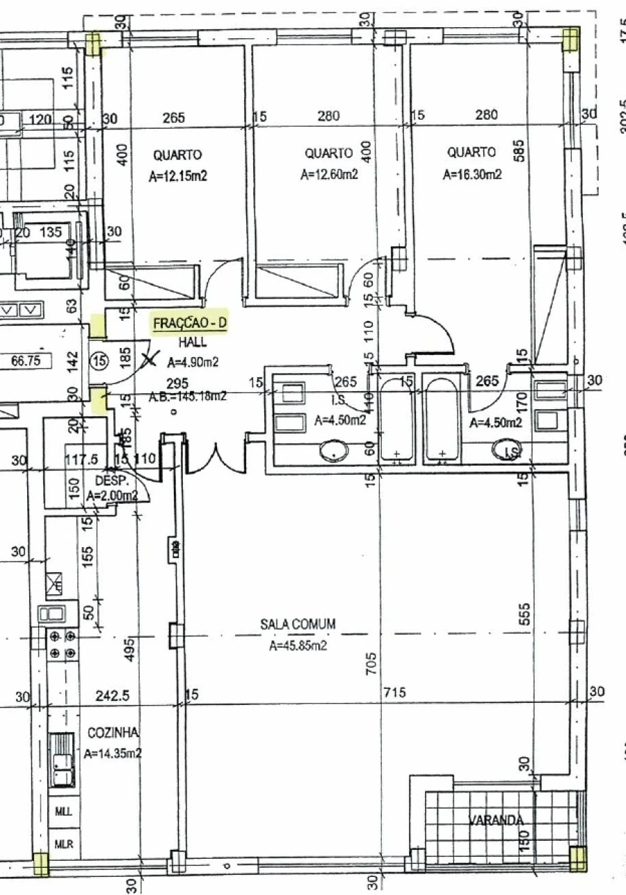 Apartamento T3 para Venda em Carnaxide e Queijas Foto 7