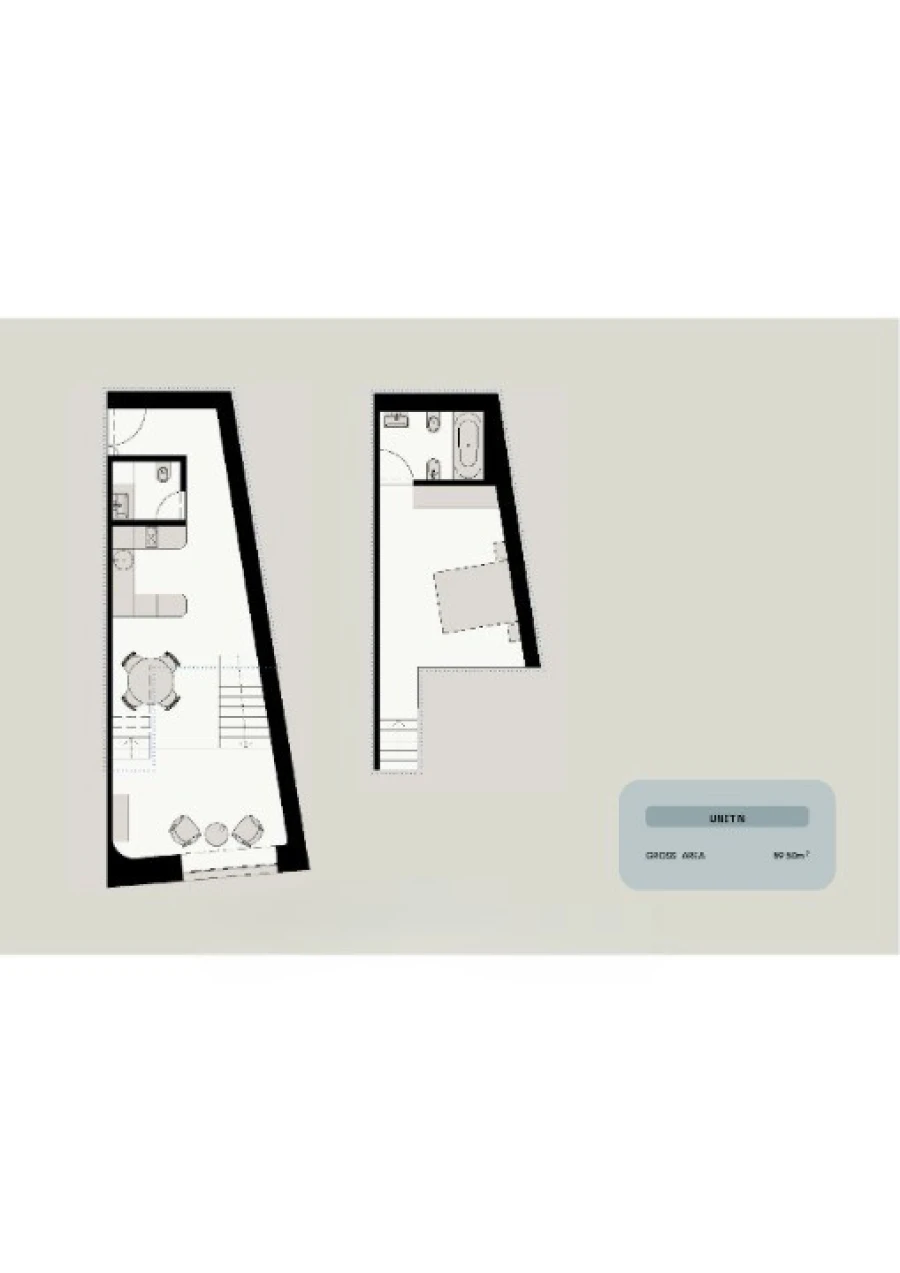 Apartamento T1 para Venda em Santa Marinha e São Pedro da Afurada Planta 1