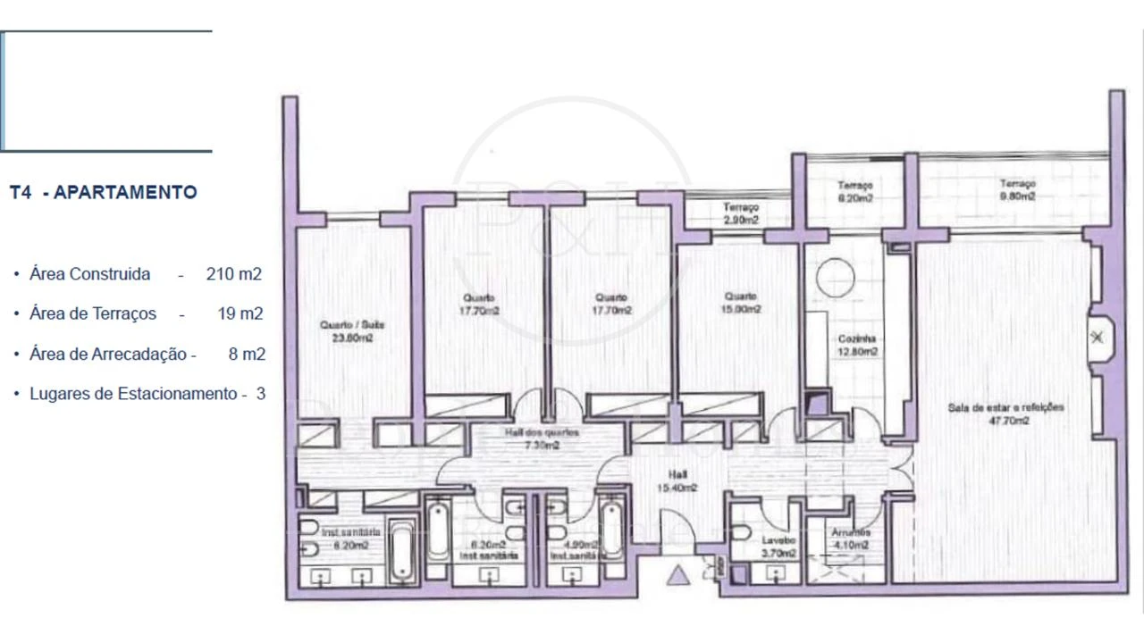 Apartamento T4 para Arrendamento em Cascais e Estoril Foto 28