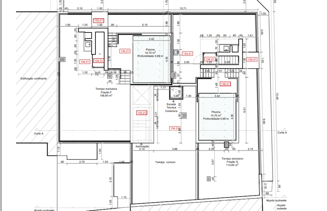 Apartamento T3 para Venda em Nazare Foto 19
