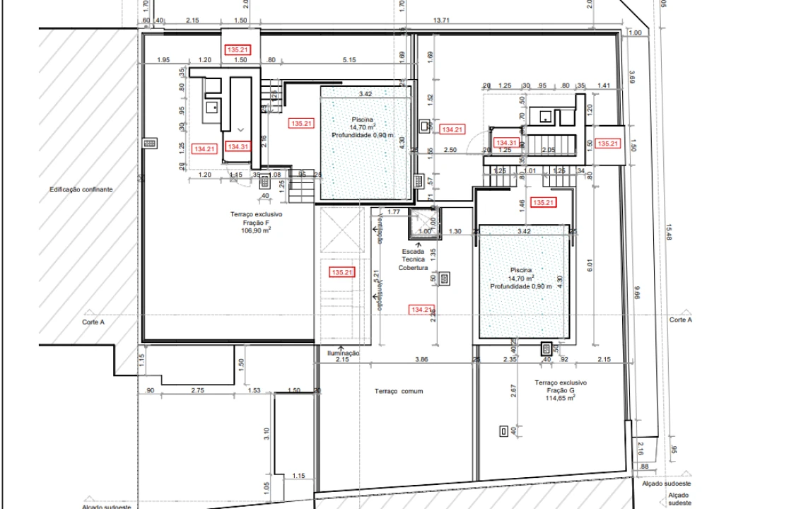 Apartamento T2 para Venda em Nazare Foto 17