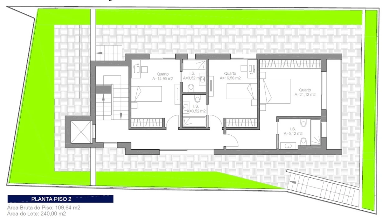 Moradia T5 para Venda em Almada, Cova da Piedade, Pragal e Cacilhas Planta 2