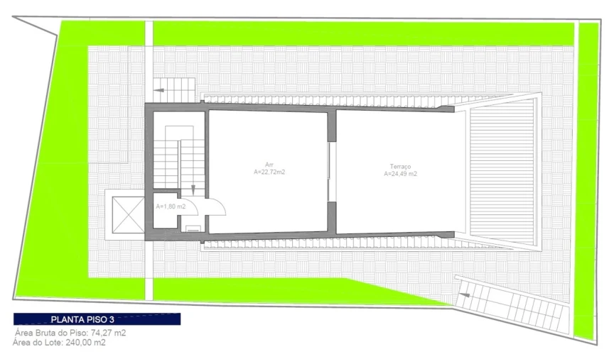 Moradia T5 para Venda em Almada, Cova da Piedade, Pragal e Cacilhas Planta 3