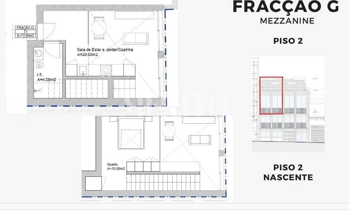 Apartamento T1 para Venda em Matosinhos e Leça da Palmeira Foto 23