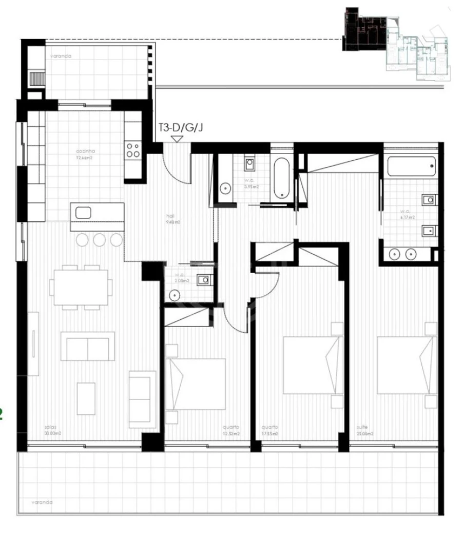 Apartamento T3 para Venda em Alvor Foto 10