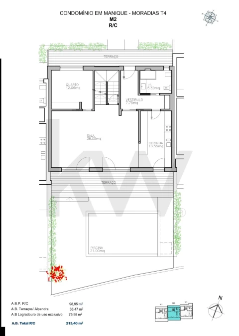 Moradia T4 para Venda em Alcabideche