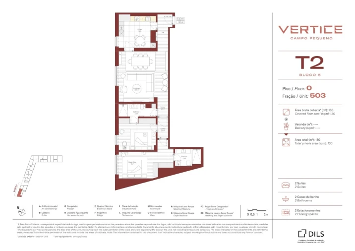 Apartamento T2 para Venda em Areeiro Planta 1
