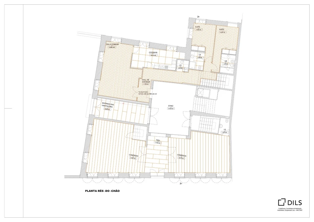 Apartamento T4 para Arrendamento em Cedofeita, Santo Ildefonso, Sé, Miragaia, São Nicolau e Vitória Planta 2