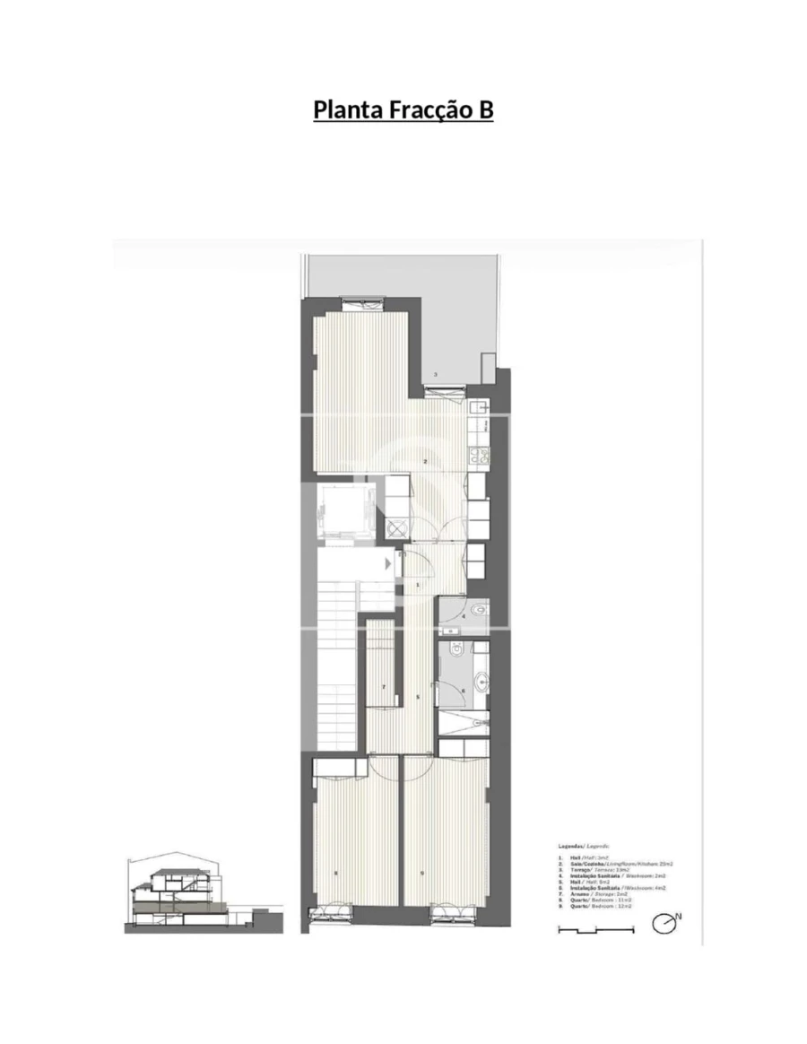 Apartamento T2 para Venda em Cedofeita, Santo Ildefonso, Sé, Miragaia, São Nicolau e Vitória Foto 30